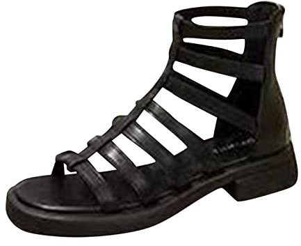 SHOBDW Pantoletten Angebote Damen Pink Schlappen Herren Leder Orange Sandalen Braun Zehentrenner Schwarz Lack Sneaker Fußbett Sandaletten Flach Keilabsatz Kinder 36 Maedchen Flip Flop Slippers For