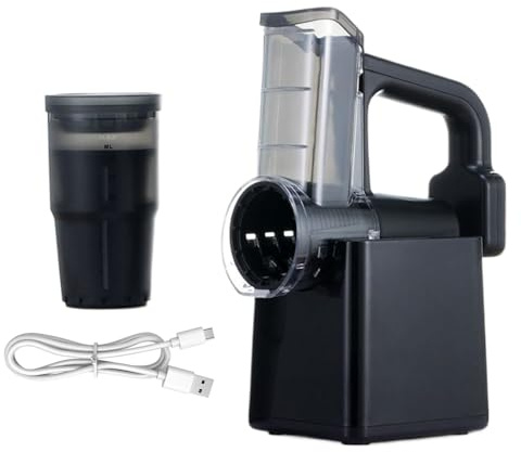 Grattugia elettrica per formaggio, affettaverdure elettrica con 3 lame a tamburo intercambiabili, grattugia da cucina automatica per formaggio, noci, frutta e verdura