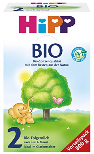 Hipp Bio 2 lait de suite - à partir du 6ème mois, 800g