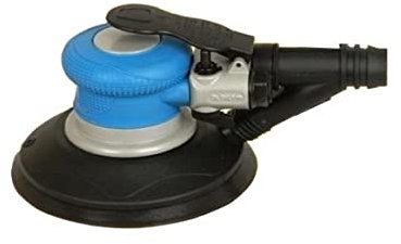 Levigatrice rotorbitale palmare ad aria compressa/pneumatica 6 con dispositivo d'aspirazione - Mod. B