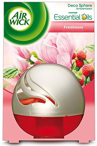 Air Wick Ambientador Decosphere Frambuesa - Pack de 3 unidades