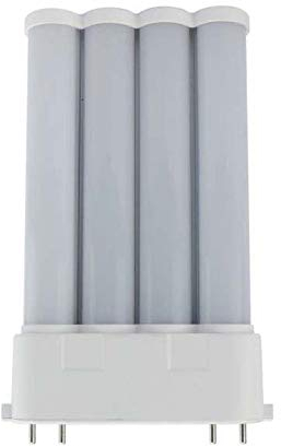 NCC-Licht LED Leuchtmittel 16W/840 2G10 21cm 1600lm 230V neutralweiß 4000K, Ersatz für Kompaktleuchtstofflampe