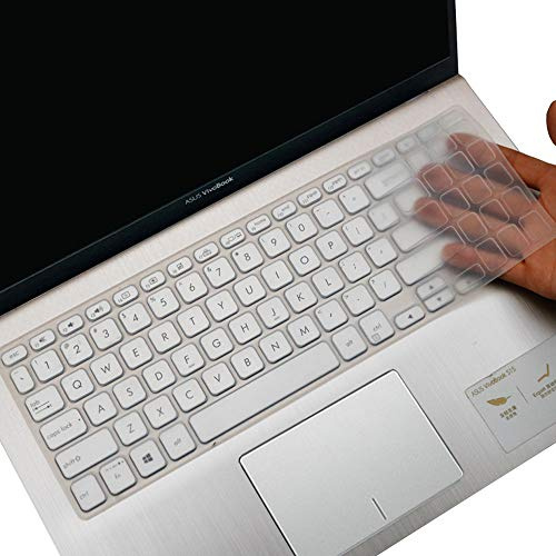 Tastatur-Abdeckung für ASUS VivoBook S512 S530UA S530FA / ASUS VivoBook F512DA F512FA F512JA X512FA X512DA X509 X509FA Tastaturschutz ASUS VivoBook 15,6 Zoll Laptop Zubehör, transparent