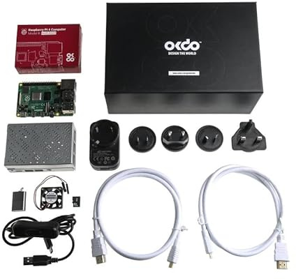 RASPBERRY PI 4 x 4 GB Okdo Kit Set