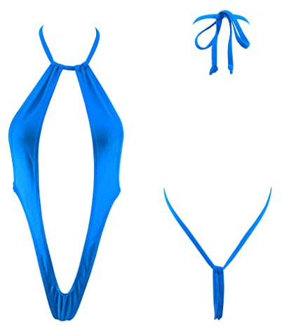SHERRYLO Micro String Bikini Extreme Slingshot Slutty Suspender Bikinis Exotic Skimpy Mini Monokini Sexy Swimsuit Bodysuit
