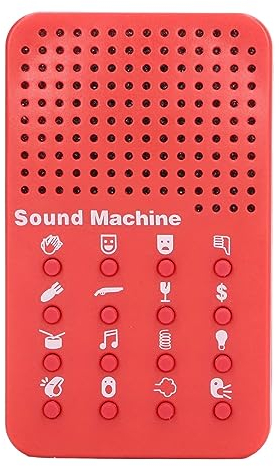 Ejoyous Geräusch Generator, Lustige Emoticon Soundmaschine Lustige Geräuschmaschine mit 16 Soundeffekten Kompaktes Design, Gerät Geschenk an Weihnachten Geburtstag