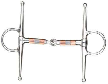 Fenteer de carrillera Completa de Acero Inoxidable para Entrenamiento de competición de Salto de Caballos de Montar ingleses con diseño de carrillera
