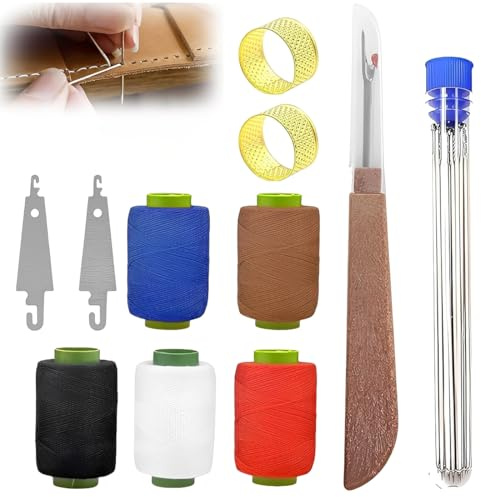 VRYNDH Juego de herramientas de costura de 41 piezas, kit costura,agujas de coser a mano, juego de costura DIY con agujas, hilo, enhebrador, filtro y dedal (41 piezas)