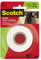 3M Scotch Indoor Doppelseitiges Montageband und -streifen für Scotch-Mount: 1 in x 55 in. (Weiß)