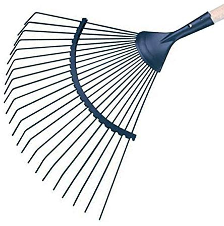 Outils perrin Balai à Gazon Fil Rond sans Manche, 22 Dents