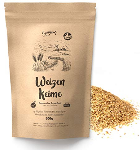 Senger's 1 kg Weizenkeime frisch, roh, vegan, proteinreich Natur aus Österreich Superfood (1 KG)