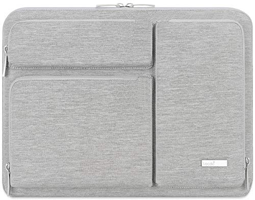 Lacdo 360° Protettiva Borsa Custodia per 13 New MacBook Air M5 A3449 2026, M4 A3240 2025/M3 A3113/M2 A2681/M1 A2337, 13 New MacBook Neo A18 Pro A3404 2026, 13 iPad Pro M5/iPad Air M4, Grigio
