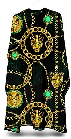 Friseurumhang, Original Barbermood Barber Cape, Umhang Gold, Professional Hair Design Cape, Hairstyling Accessories, Schneideumhang, Umhang erwachsene, Friseurbedarf, Haarschneideumhang.