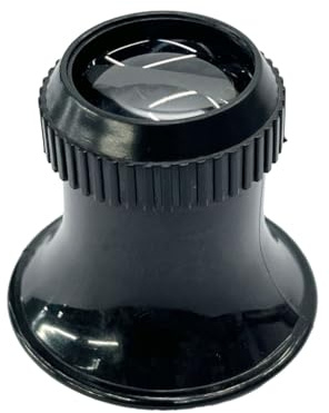 KAHDGSS Loupe monoculaire pour réparation d'horloge, loupe grossissante x10 pour bijoux, pièces de monnaie, lentille grossissante portable