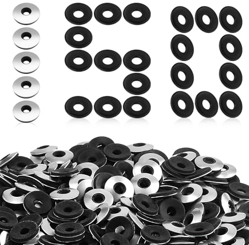 Arandelas de Sellado EPDM 150 Piezas M6.3x25mm Arandela Acero Neopreno para Aparatos Eléctricos Maquinaria Industrial Construcción (M6.3x25mm)