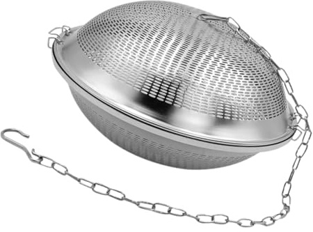 COLLBATH Colador de Especias de Acero Inoxidable Infusor Multifunción para Cocina Filtro para Sopas y Tés Cesta Separadora Portátil para Condimentos y Sueltas