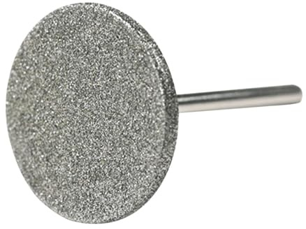 Lurrose Nail Drill Bit Set with Stainless Steel Sanding Disc 20mm Diameter Efficient Sanding for Smooth Nail Edges and Manicure