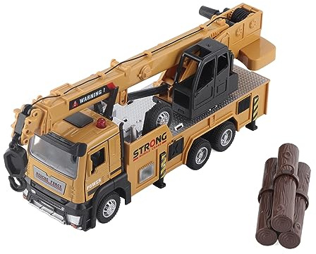 ZenithAur Educational Crane Toy Designed to Develop Hand Eye Coordination, this Kids Crane Truck Toy Features Alloy Construction and Friction Dynamics for Boys