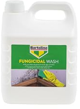 Bartoline Fungicidal Wash 4L– Removes & Prevents Mould, Algae & Lichen – Long-Lasting Protection for Indoor & Outdoor Surfaces
