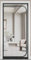 Mosquitera puerta corredera Con cremallera cortina mosquitera puerta Puertas cortina mosquitera-D-31x83in/80x210cm(Width*Height)