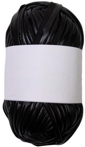 LIbgiubhy Fil métallique de 40 m pour sac fait à la main - Fil à tricoter pour tissu - Fil à crochet pour t-shirt - Convient pour crochet de 6 à 10 mm