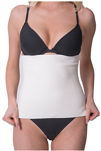 BODYPERFECT Ceinture lombaire élastique en coton et laine thermique unisexe Made in Italy Large