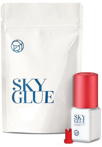 Eyelash Extension Glue Advanced Tech SKY S+ Glue 5ml / 6-8 Weeks Lasting time - 1-2s Fast Drying Time for Lash Extension Professional