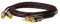 Dynavox Câble stéréo RCA Perfect Sound, approprié pour appareils audio possédant une connexion RCA comme par ex. Amplificateur, lecteur CD, coloris noir/rouge, connecteurs dorés, longueur 1,5 m