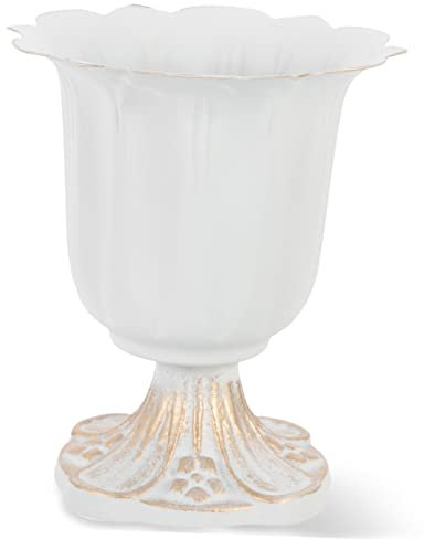 Zerodeko Metal Porch Planter Vintage Decor Wedding Roman Flowerpot for Home Decor