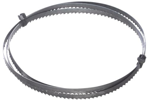 Original (cinta de sierra de caracol) 1400x7x0.45 ZpZ 6 (accesorio para sierra de cinta, llana dentada: 6 ZpZ / 25,4 mm, longitud 1400 mm, ancho 7 mm, grosor 0,45 mm, para madera y plástico)