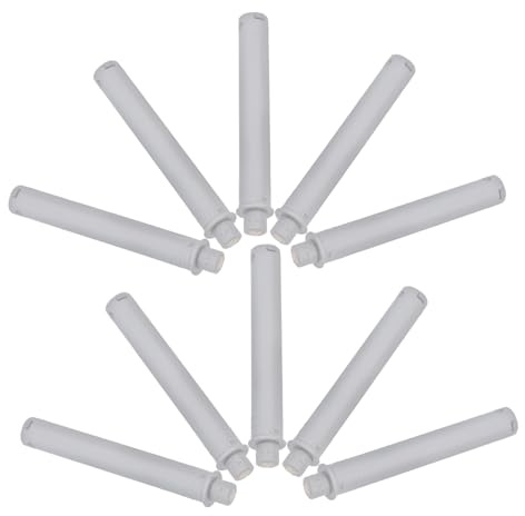 DIYEAH Pestillo Táctil de Empuje para Armarios 10 Piezas Cerradura Pulsador Invisible Mecanismo Rebote Elástico Material Resistente para Cocina, Oficina y Hogar