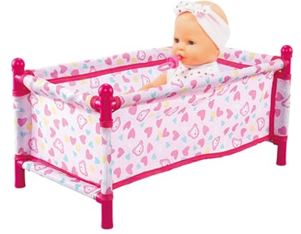 Cuna para muñecas niños Cama Muebles,Muñeca de juego imitación cochecito portador asiento coche niñ