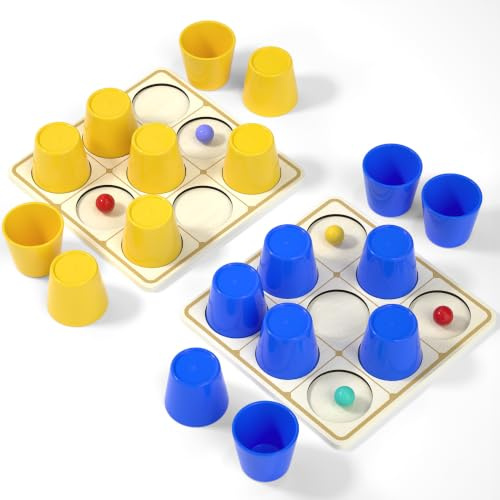 Uping Jeu de Société Famille Jouet Mémoire Enfant 3+ Ans et Adulte | Idée cadeau, Pour 2 à 4 joueurs, Mini-jeu de bluff avec gages pour animer vos soirées et fêtes entre amis et en famille