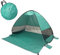 DAYMO Strandzelt Strandmuschel 190x160cm I mit UV Schutz 50+ I Windschutz selbstentfaltend I Wurfzelt Pop Up