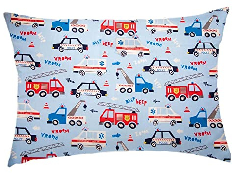Kopfkissen Kleinkind mit Kissenbezug - weich Bio Baumwolle Kissen Kinder zum Schlafen - Atmungsaktiv Bedding Kleinkind Kopfkissen - Baby Kinderkopfkissen für Kleinkinder - 33x46 cm Kinderkissen …
