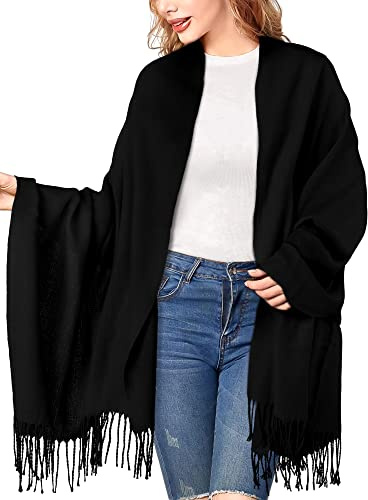 ECOMBOS Scarfs for Women - Pashmina Shawls and Wraps for Evening Dresses Wedding Winter Warm Stoles Large Ladies Scarves