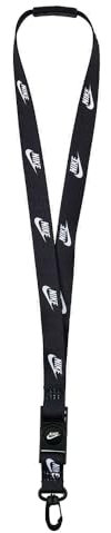 Nike Unisex Club Standard La Schlüsselanhänger, Black/White/White, One Size