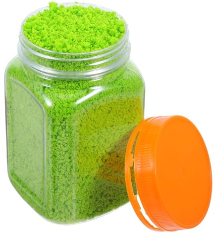 Yardwe Herbe Statique Poudre Herbe à Disperser pour Arbres Mousse Matériau pour Décors Arbres Fournitures De Bricolage