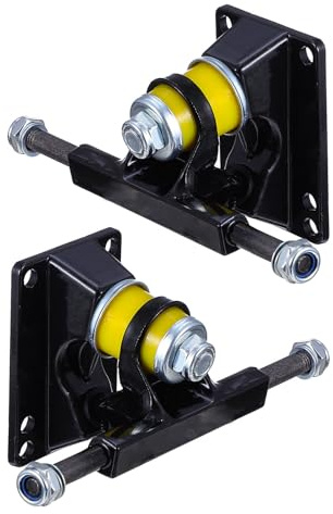 Homoyoyo Truck per Skateboard in Metallo da 3,25 Pollici Supporto Antiurto Leggero, Base del Ponte Stabile per Tavole da Surf da Terra e Skateboard da Allenamento, Set da 1 Paio Facile