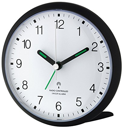 Sveglia Analogica Radiocontrollata Tfa 60.1506.01, Nero