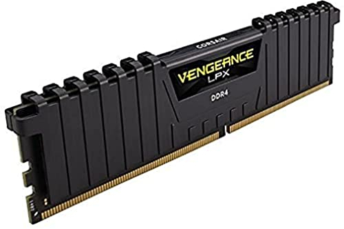 Corsair VENGEANCE LPX 32GB (2 x 16GB) DDR4 3600 (PC4-28800) C16 1.35V Desktop Memory - Black, CMK32GX4M2D3600C16