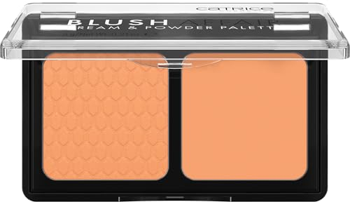 Catrice Blush Affair Cream & Powder Palette, Rougepalette, Nr. 030, Orange, 1 Orange-Töne, vegan, ohne Konservierungsstoffe, ohne Parabene, ohne Mikroplastikpartikel, 1er Pack (6g)