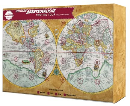 Gin Adventskalender Weltreise Edition 2 - Vita Dulcis - 24x0,02l