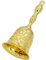 Campanello A Mano,Piccola Campana a Mano,Campana a Mano Natale,campana in metallo,Campana con Maniglia,Campanello Reception,Campana di Servizio per la casa, la scuola, la decorazione delle vacanze
