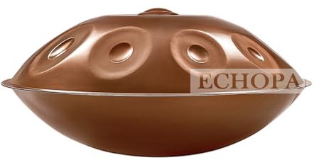 Handpan Steel Drum Instrument 440Hz 10 Noten in D-Moll 58.4 cm Handmade, Percussion Instrument