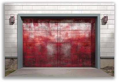 Yocheng Poster da parete in tela con motivo industriale Porta da garage adatto per bar e officine di riparazione auto 40x50cm Senza Cornice