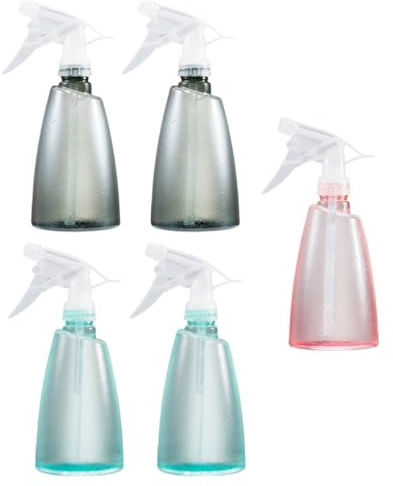 MINAOLULUS Flaconi Spray per Irrigazione 500 Ml Set da 5 Spruzzatori per Piante e Fiori Bottiglie in Plastica Resistenti e senza Perdite per Giardinaggio Domestico Colore Colore Casuale
