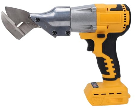 GOWENIC Sladdlös Metallsax, Elektrisk Metallsax med Variabel Hastighet med 360° Roterande Huvud, Skärande Rostfri Plåt, Järn, Matta, Läder, Kartong (INGEN batteri) (Typ 1)
