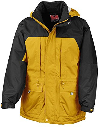Result RE65A Multi-Function Winter Jacket - Yellow/Black, 2X-Large
