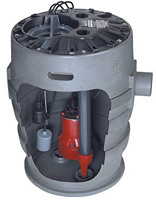 Liberty Pumps P372LE41 4/10-Horse Power 21 by 30-Inch Pro370 Series Simplex Sewage System
